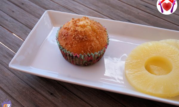 Muffin ananas e cocco
