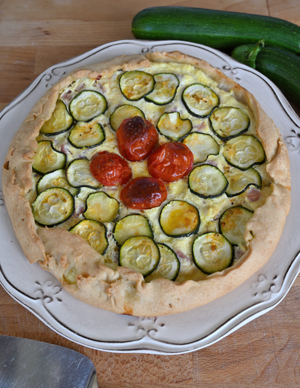 TORTA SALATA RICOTTA PROSCIUTTO E ZUCCHINE ⋆ Blog di mammeconbimby