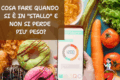 Come fare quando si è in "stallo" e non si perde più peso?