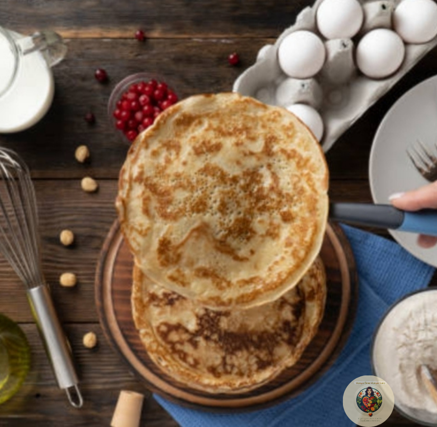 Crepes all' Acqua: 2 Ricette Vegane e Proteiche, Facile e Veloci.