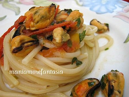 Spaghetti con le cozze