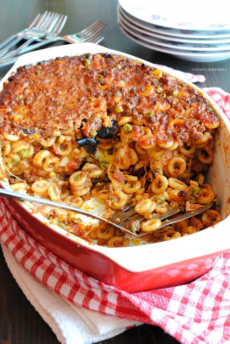 Pasta Al Forno Siciliana Un Primo Piatto Rustico E Ricco Di Ingredienti ...