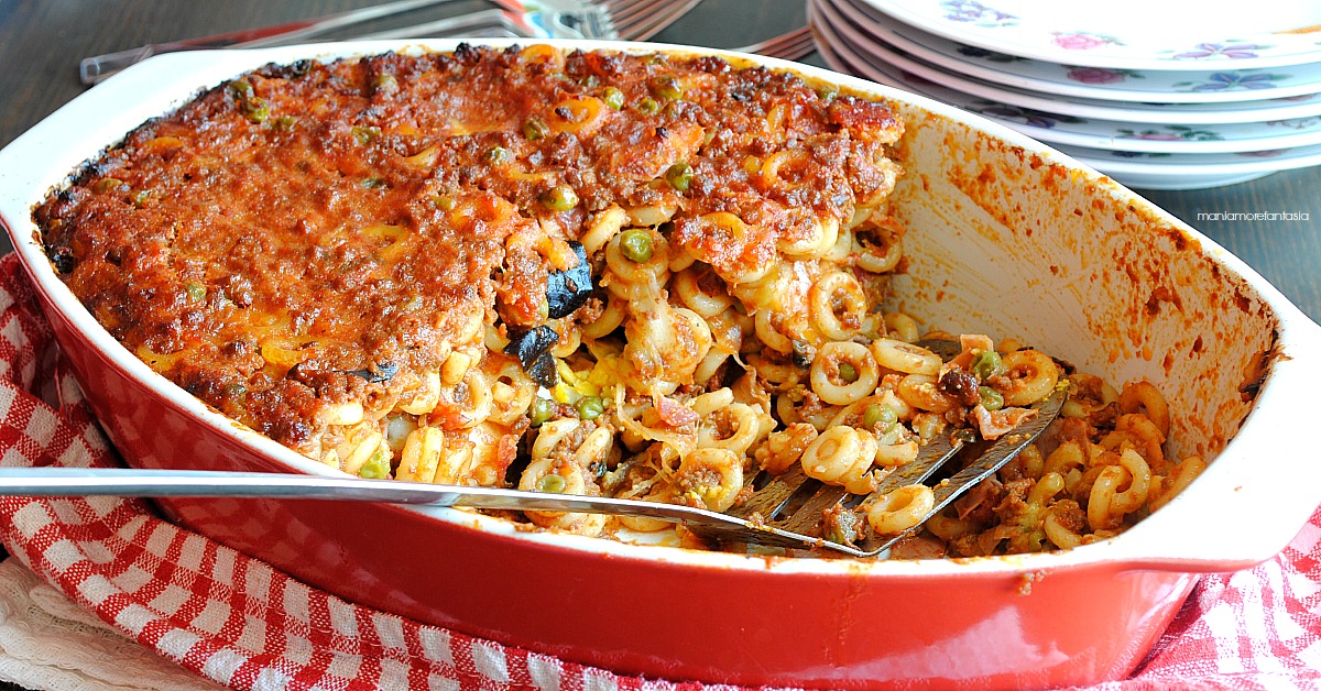 Pasta Al Forno Siciliana Un Primo Piatto Rustico E Ricco Di Ingredienti Golosi