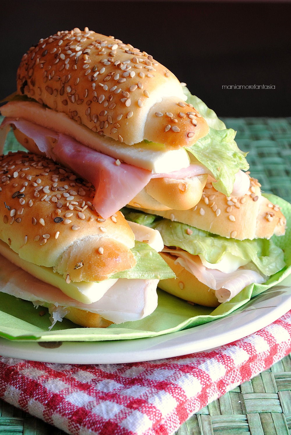 panini sandwich da farcire per buffet e aperitivi