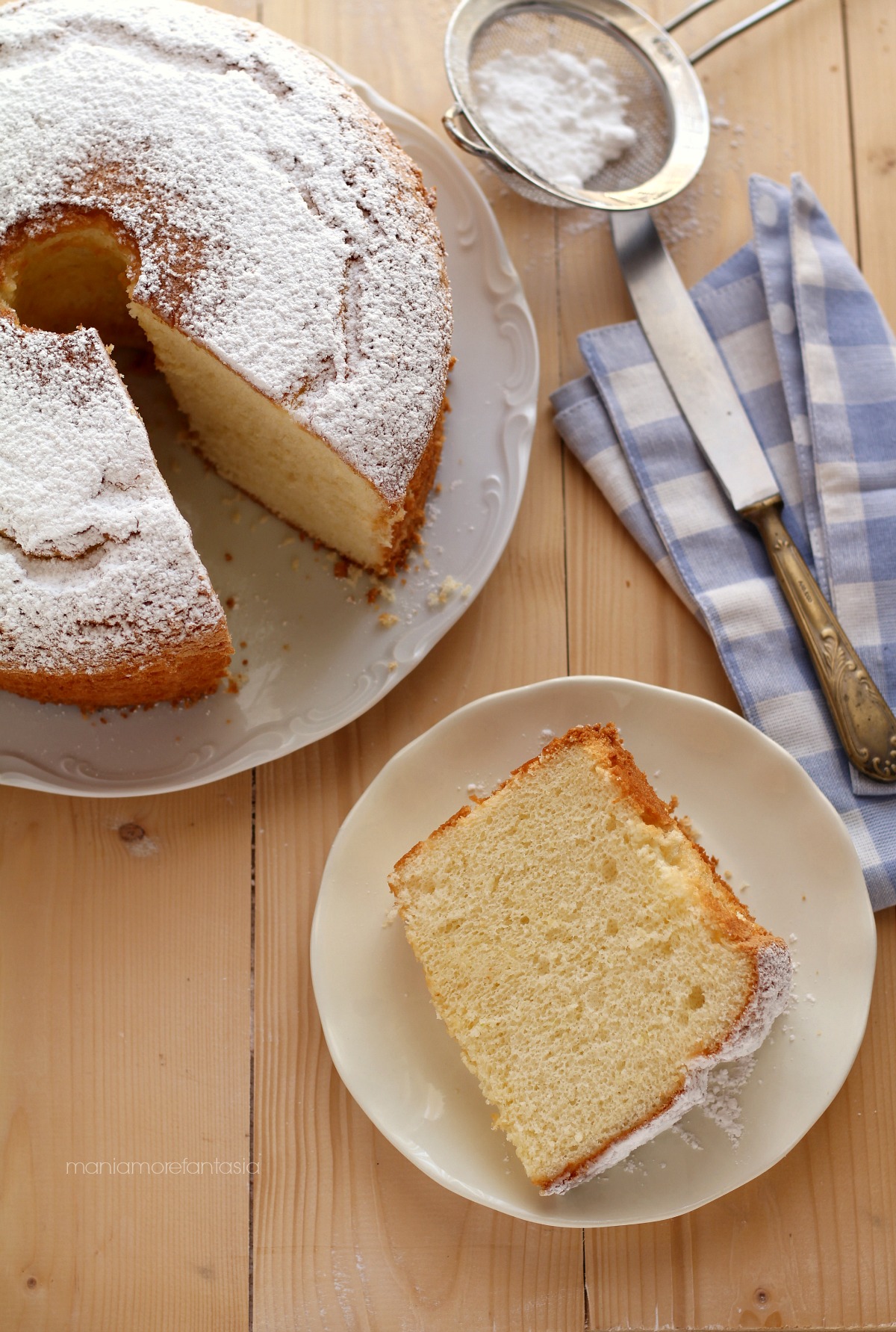 Chiffon cake: la Ricetta originale sofficissima (Ciambellone