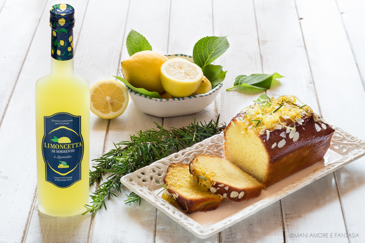 plumcake limone e rosmarino
