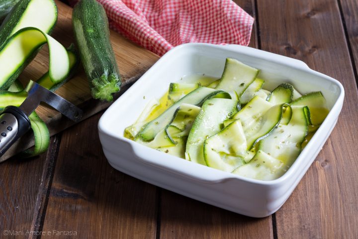 zucchine marinate al limone