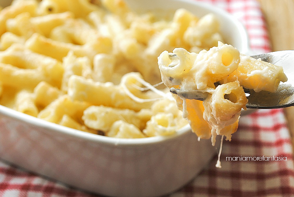 Macaroni And Cheese La Pasta Al Formaggio Americana Primi Piatti