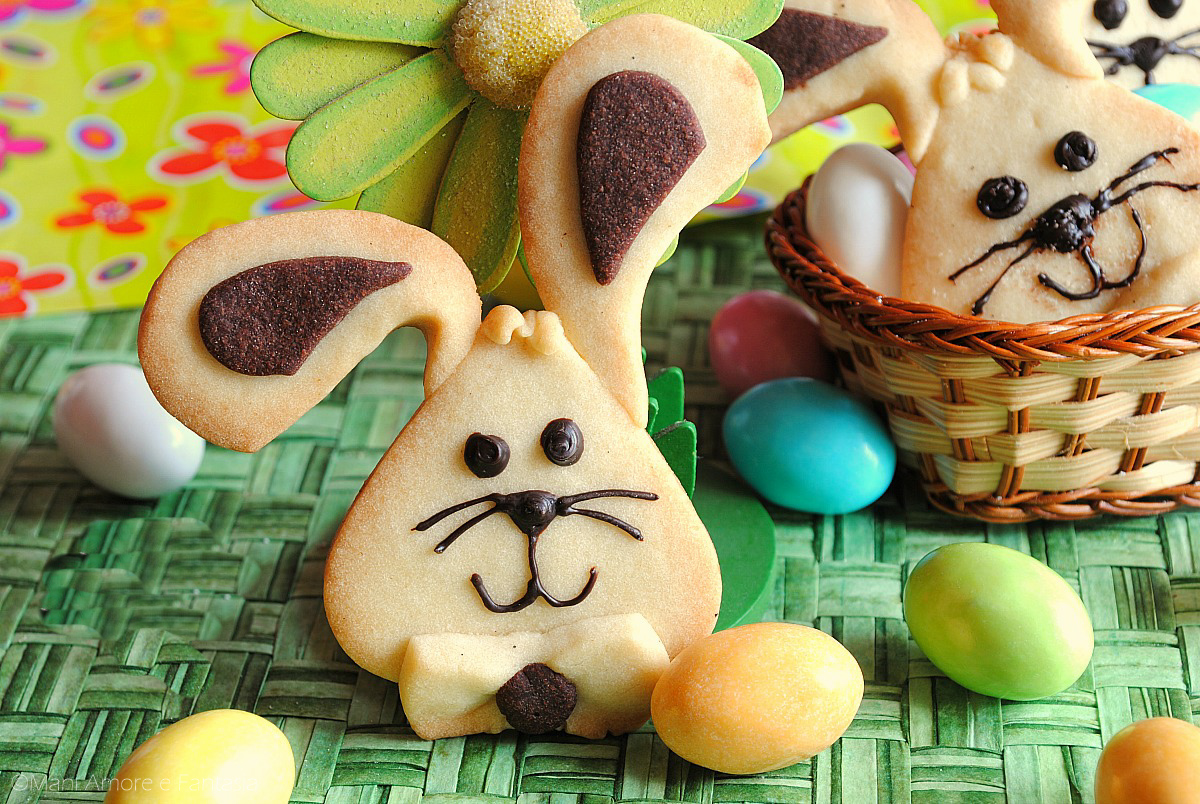 biscotto coniglio biscotti di Pasqua