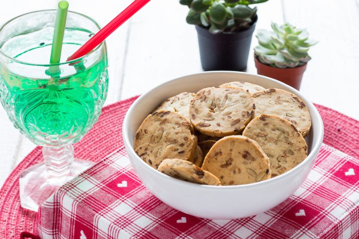 biscotti salati ai semi di zucca