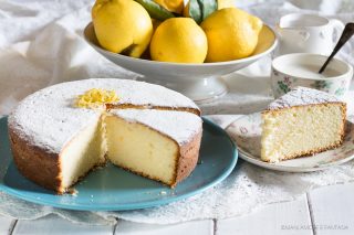 torta soffice limone e yogurt