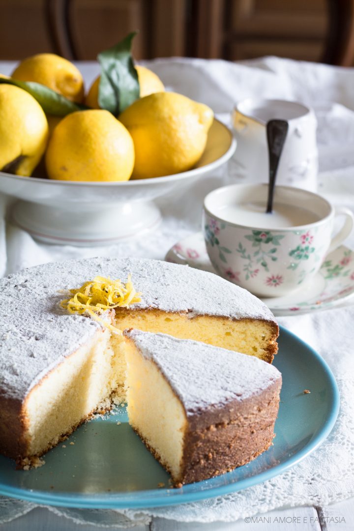 Torta Soffice Limone E Yogurt Un Impasto Profumato Per Dolci Golosi