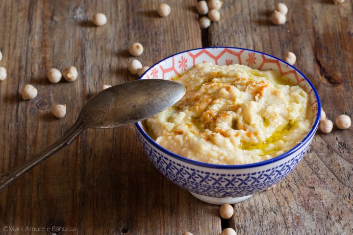 hummus di ceci ricetta