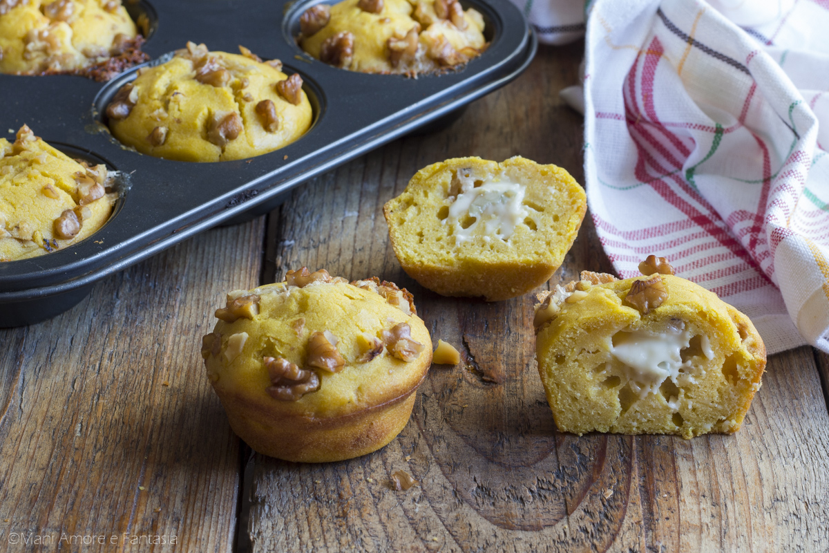 muffin salati alla zucca