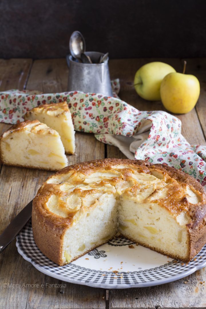 Torta Di Mele Sofficissima Ricetta Semplice Senza Burro Dolci