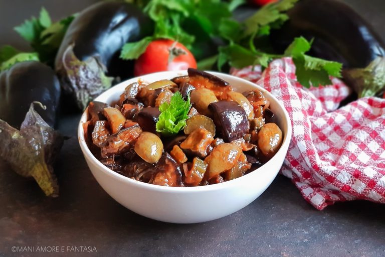 Caponata Di Melanzane Siciliana Ricetta Originale Della Nonna