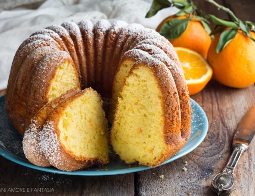PAN D’ARANCIO (torta con tutta l’arancia frullata!)