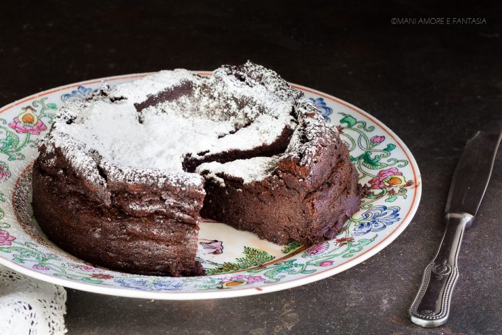 torta cremosa con ricotta e cioccolato