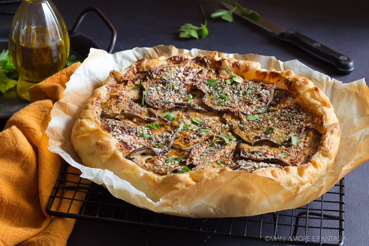 SCHIACCIATA CON PATATE E AROMI MISTI antipasto rustico e sfizioso!