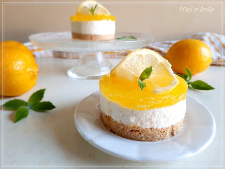Cheesecake al limone - ricetta fresca
