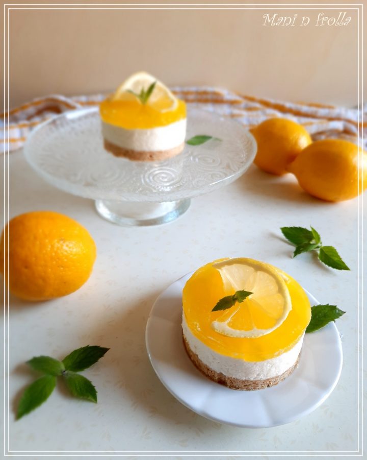 Cheesecake al limone - ricetta fresca