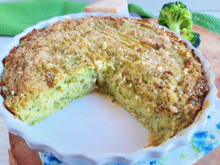 Sformato Broccoli e Patate