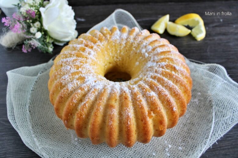 Torta soffice al limone – senza burro