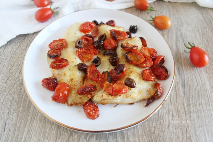 Merluzzo alla Mediterranea in Friggitrice ad Aria - Mani in frolla