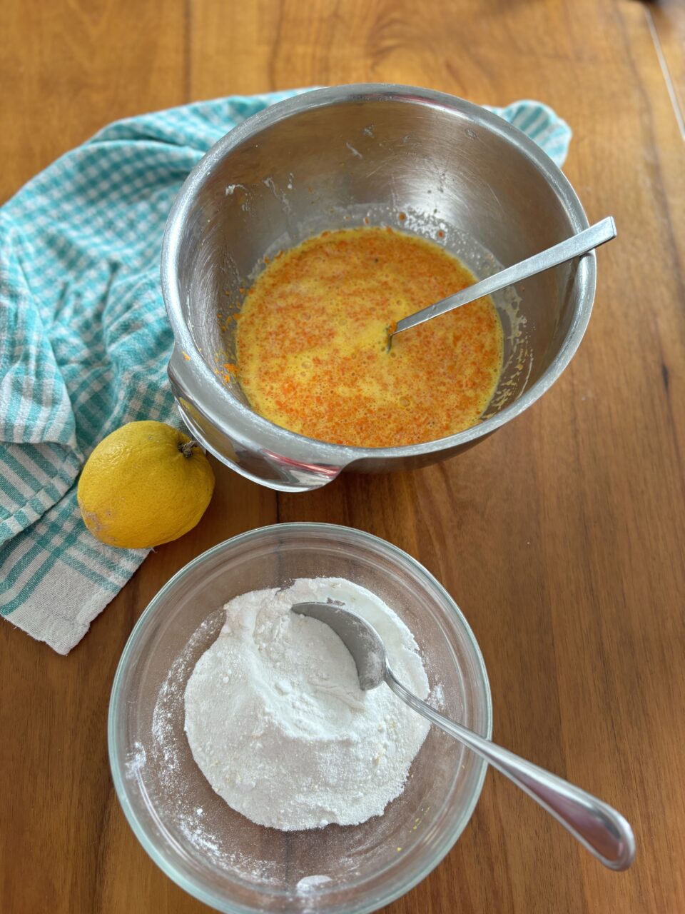 farina aggiunta all'impasto