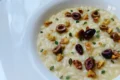 Risotto al sedano rapa, olive e noci