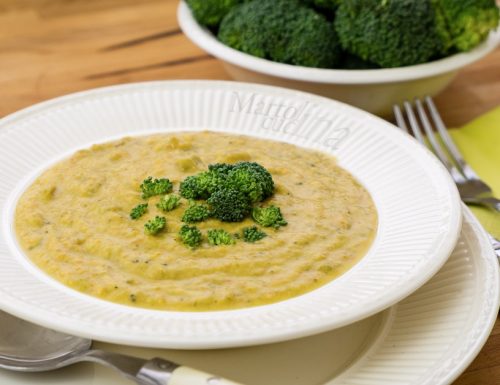 Vellutata broccoli e stilton, ricetta facile