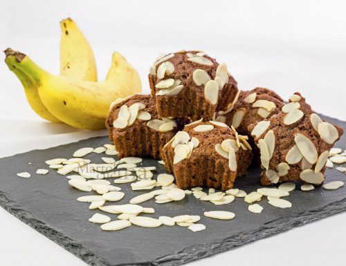 Muffin banane e cioccolato senza burro, ricetta facile