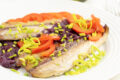 Filetti di aringa con verdure, ricetta facile, secondo di pesce