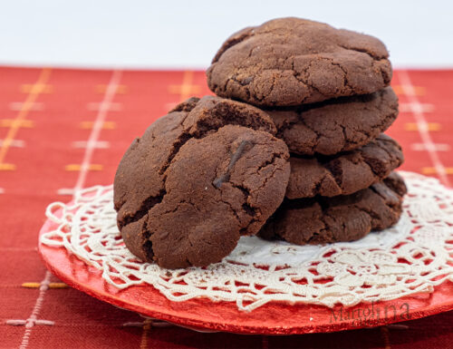 Biscotti al cioccolato fondente, senza burro
