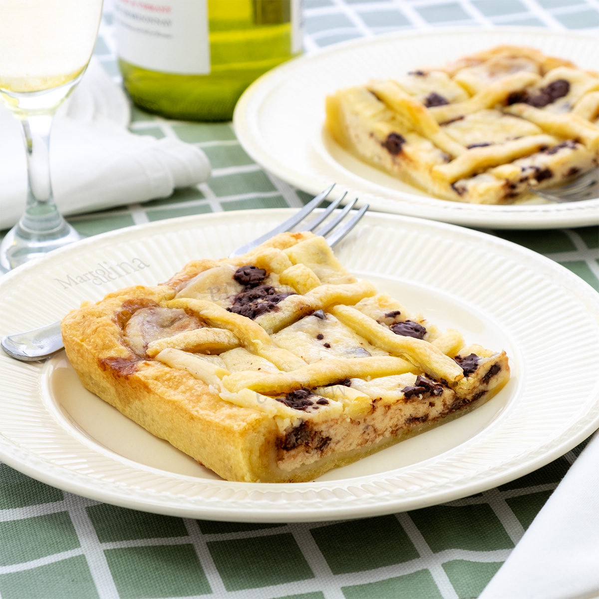 Crostata ricotta cioccolata
