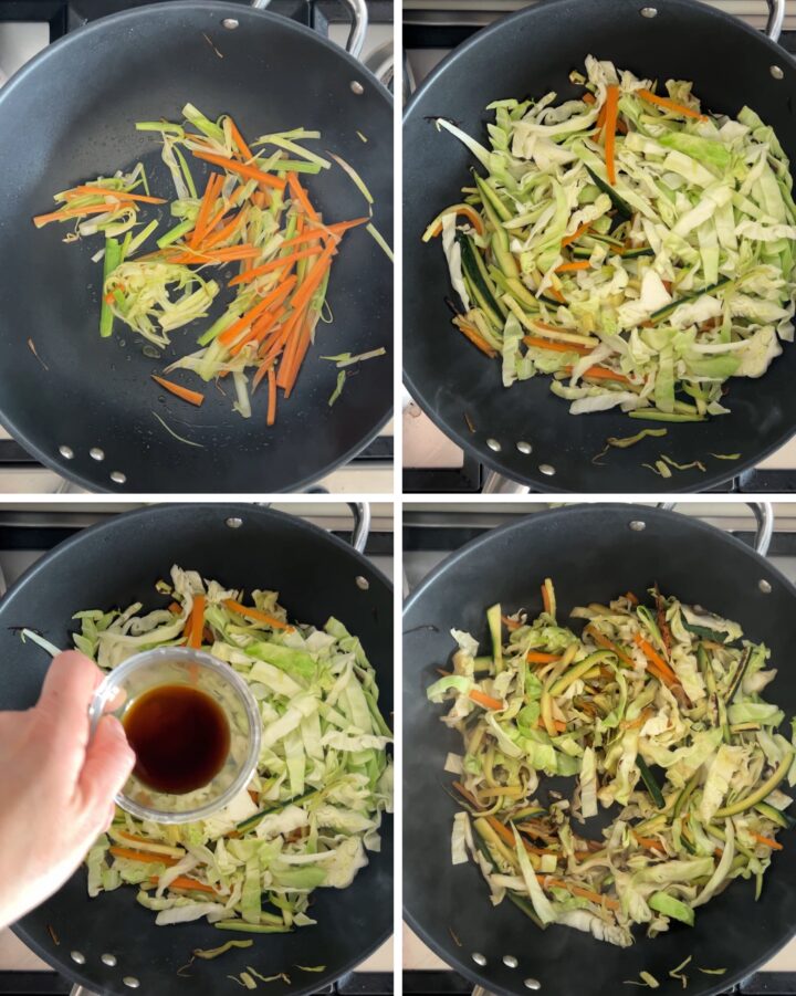 riso saltato gamberi e verdure passo passo 3