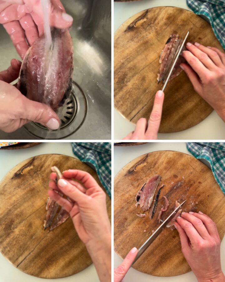 PASTA CON LE SARDE PASSO PASSO 2