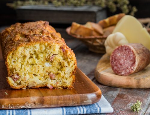 Plumcake pane e salame – ricetta svuotafrigo