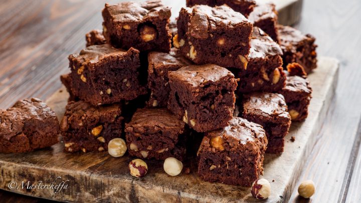 Brownies cioccolato e nocciole