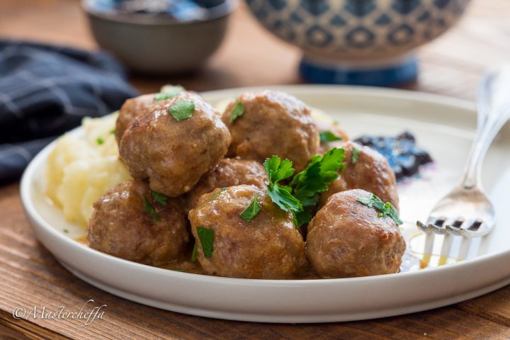 Polpette svedesi (köttbullar) - le polpette dell'ikea!