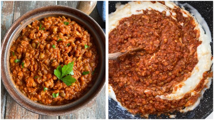 lasagne alle lenticchie passo passo