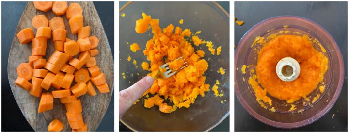 gnocchi di carote passo passo 1