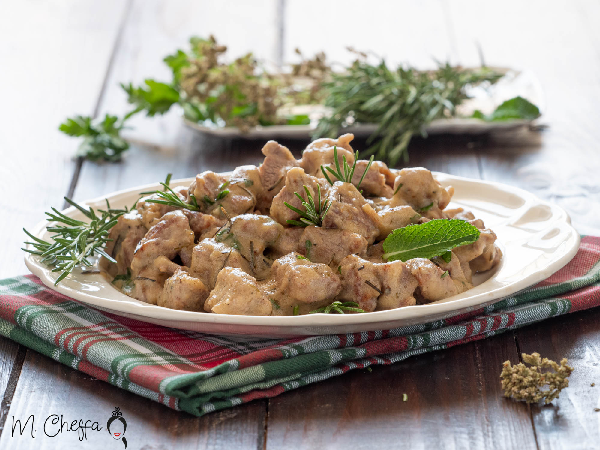 bocconcini di tacchino al vino bianco