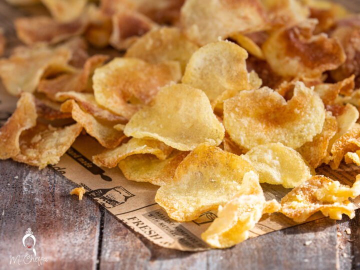 Chips fatte in casa croccantissime