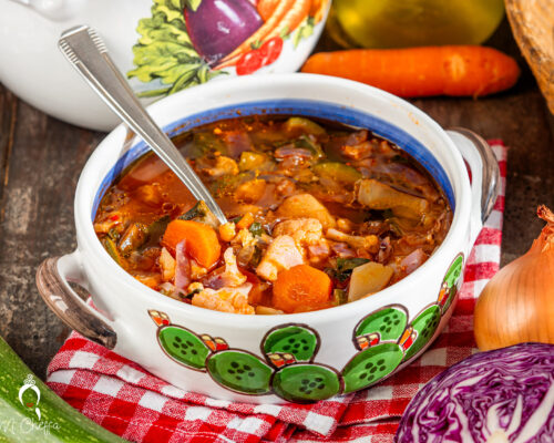 minestrone di verdure