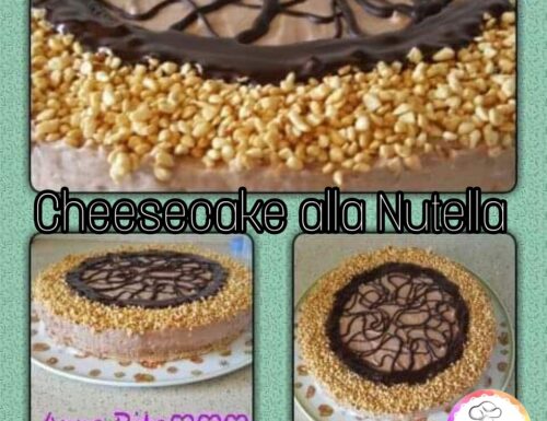 Cheesecake alla Nutella
