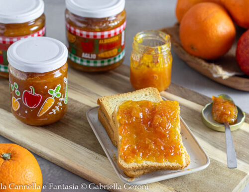Marmellata di arance di Sicilia fatta in casa