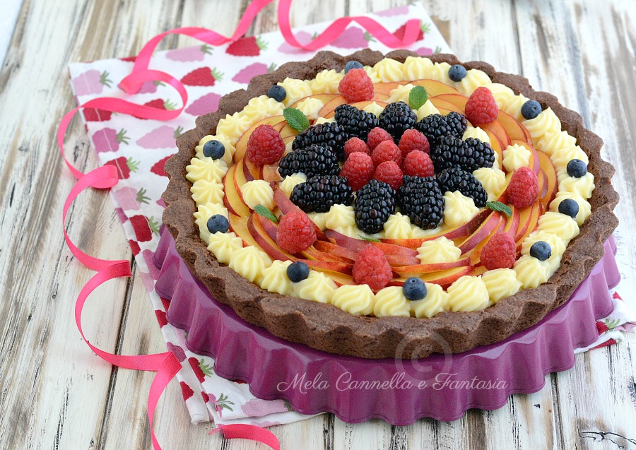 crostata al cacao