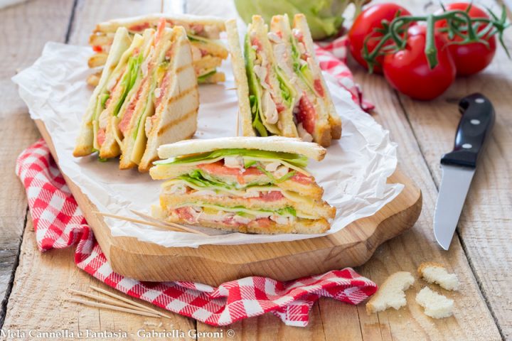 club sandwich ricetta