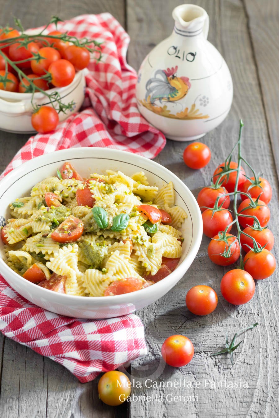pasta fredda al pesto